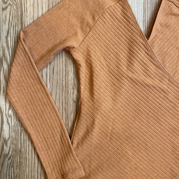 Anthropologie Maeve Burnt Orange Top - Picture 3 of 8